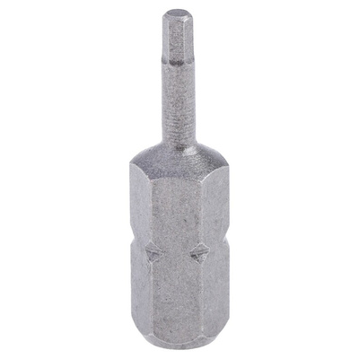 RS PRO Hexagon Bit Set, 2 mm Tip, 1/4in Drive, 25mm Overall
