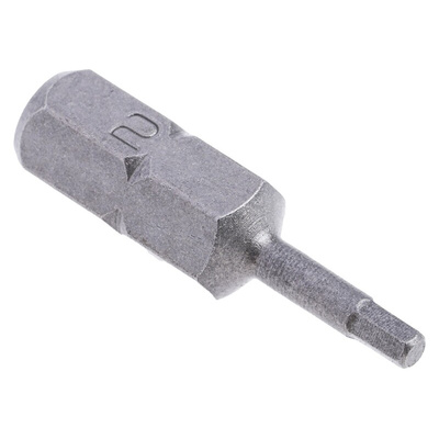RS PRO Hexagon Bit Set, 2 mm Tip, 1/4in Drive, 25mm Overall