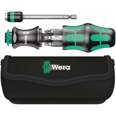 Wera 7 Pieces, Hexagon, Pozidriv, Torx