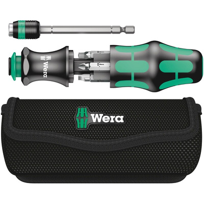 Wera 7 Pieces, Hexagon, Phillips, Slotted, Square