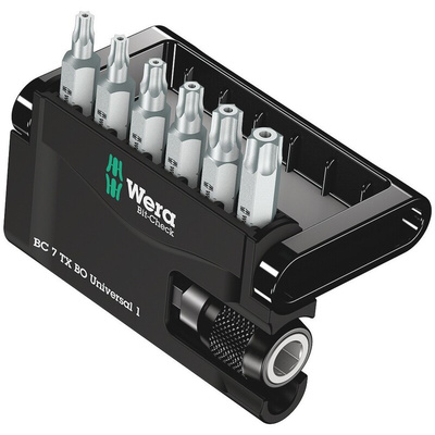 Wera 7 Pieces, Hex, Torx