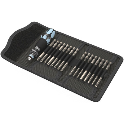 Wera 17 Pieces, Phillips, Pozidriv
