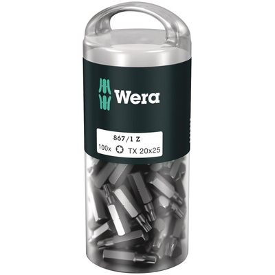 Wera 100 Pieces, Torx