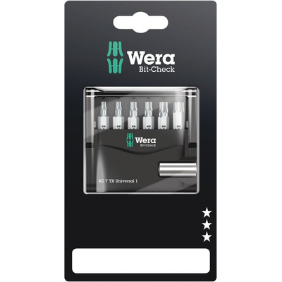 Wera 7 Pieces, Torx