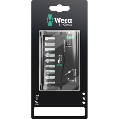Wera 10 Pieces, Phillips, Pozidriv