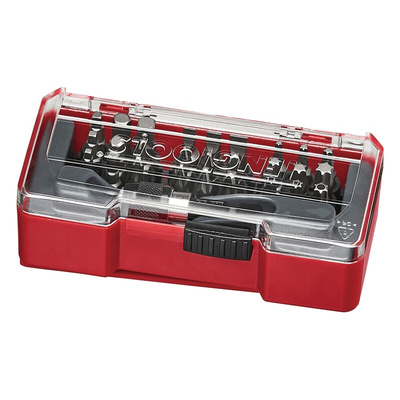 Teng Tools Bit Set With Belt Clip 28 Pieces