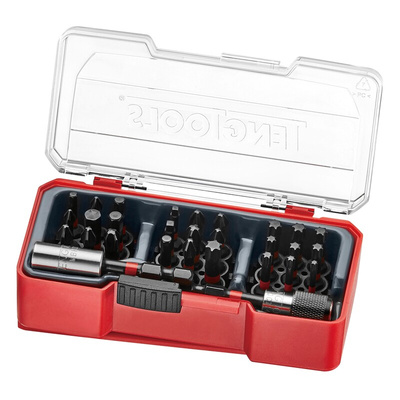 Teng Tools Impact Bit Set With Belt Clip Mixed 29 Pieces