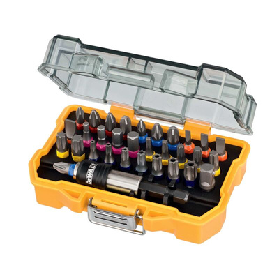 DeWALT Screwdriver Bit 32 Pieces, Hexagon, Phillips, Pozidriv, Torx