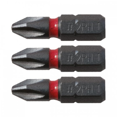 CK Blue Steel Screwdriver Bit Set 3 Pieces, Phillips