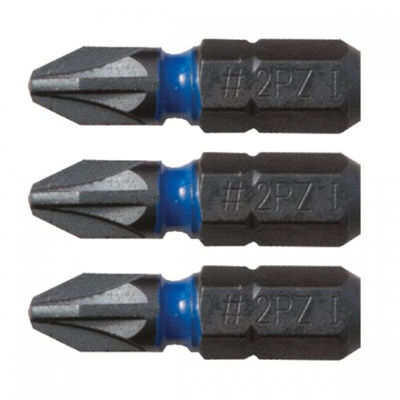 CK Blue Steel Screwdriver Bit Set 3 Pieces, Phillips