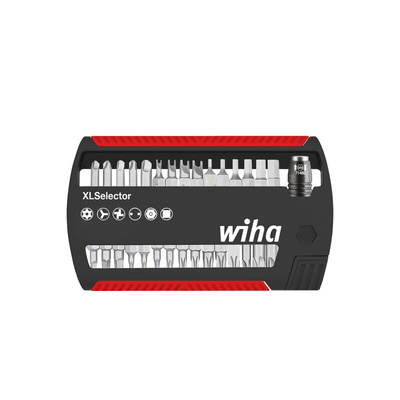 Wiha Tools Bit Set 31 Pieces, Hexagon, Spanner, Torq-Set, Torx, Tri-Wing