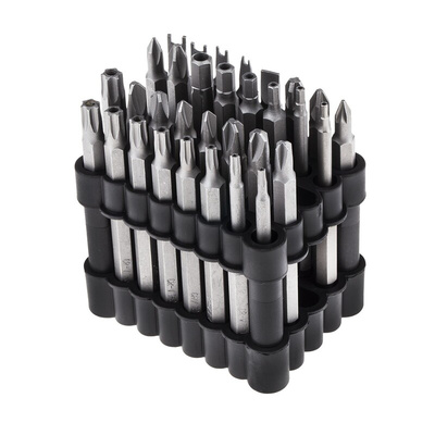 MTI Driver Bit Set 32 Pieces, Hexagon, Phillips, Pozidriv, Slotted, Tightener, Torq Set, Torx-Bo, Tri-Wing