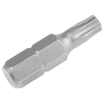 Bosch Torx Screwdriver Bit, T25 Tip, 25 mm Overall