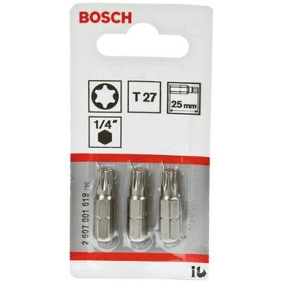 Bosch Torx Screwdriver Bit, T27 Tip, 25 mm Overall