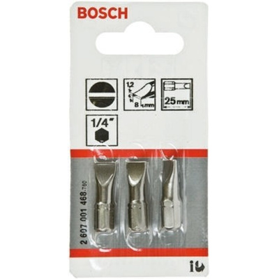 Bosch Slotted Screwdriver Bit, SL8 Tip