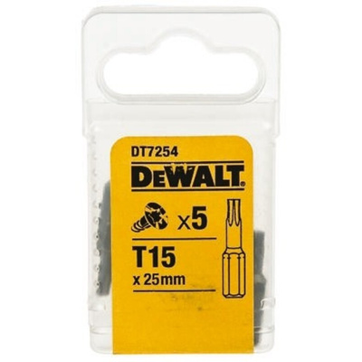 DeWALT Torx Screwdriver Bit, T15 Tip, 25 mm Overall