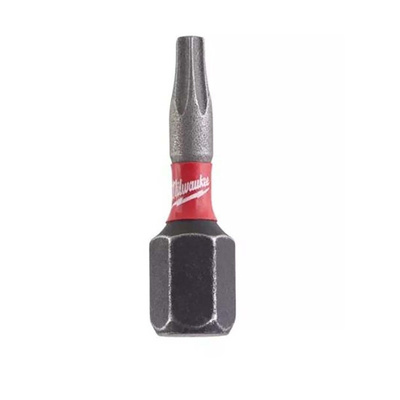 Milwaukee Torx Screwdriver Bit, Tx 10 Tip, 25 mm Overall