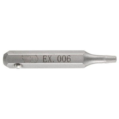 Facom Torx Screwdriver Bit, T7 Tip