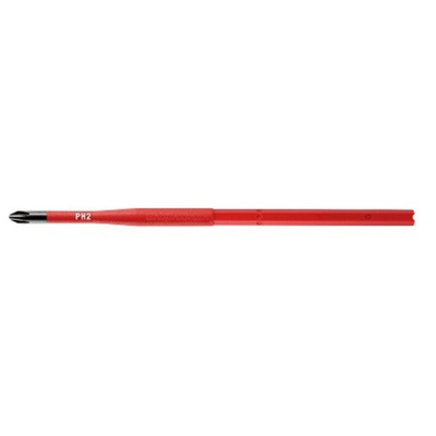 Felo Phillips Screwdriver Bit, PH1 x 170 Tip, PH1 x 170 Drive, Phillips Drive, 170 mm Overall