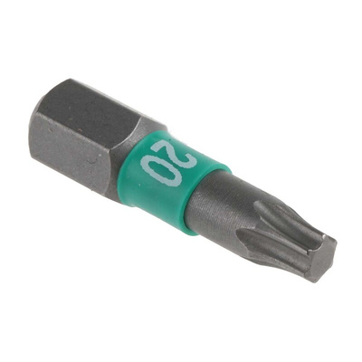 Wera Torx Screwdriver Bit, T20 Tip