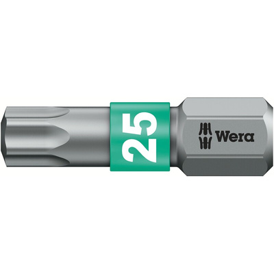 Wera Torx Screwdriver Bit, T25 Tip