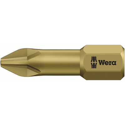 Wera Phillips Screwdriver Bit, PH1 Tip