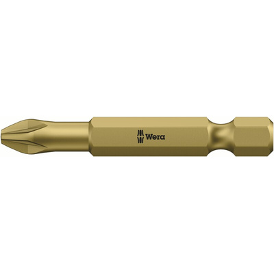 Wera Pozidriv Screwdriver Bit, PZ2 Tip