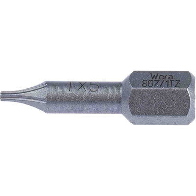 Wera Torx Screwdriver Bit, T5 Tip