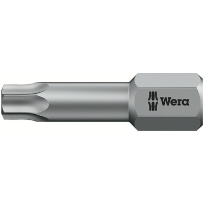 Wera Torx Screwdriver Bit, T25 Tip