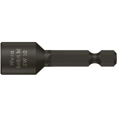 Wera Hexagon Screwdriver Bit, 13 mm Tip