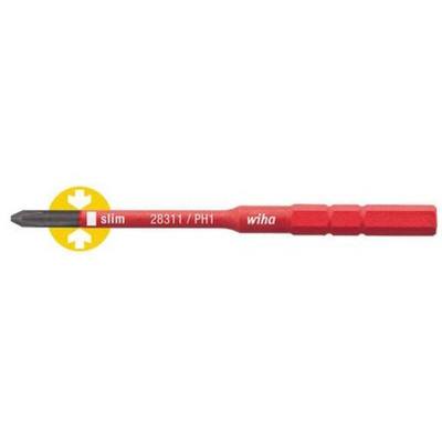 Wiha Phillips Screwdriver Bit, PH2 Tip