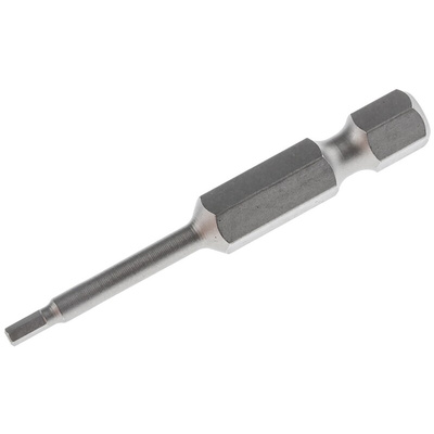 Wiha Hexagon Screwdriver Bit, 2 mm Tip, 50 mm Overall