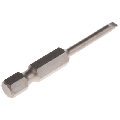 Wiha Slotted Screwdriver Bit, SL3 Tip