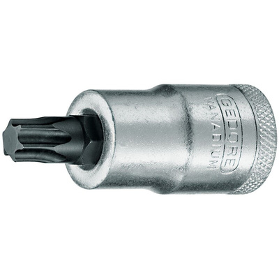 Gedore Torx Screwdriver Bit, T25 Tip, 55 mm Overall