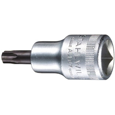 STAHLWILLE Torx Screwdriver Bit, T30 Tip, 55 mm Overall