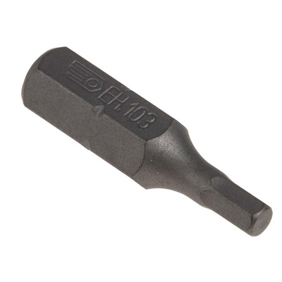 Facom Hexagon Screwdriver Bit, 3 mm Tip