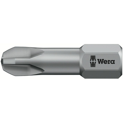 Wera Phillips Screwdriver Bit, PH3 Tip