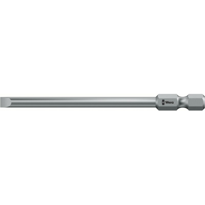 Wera Slotted Screwdriver Bit, SL8 Tip