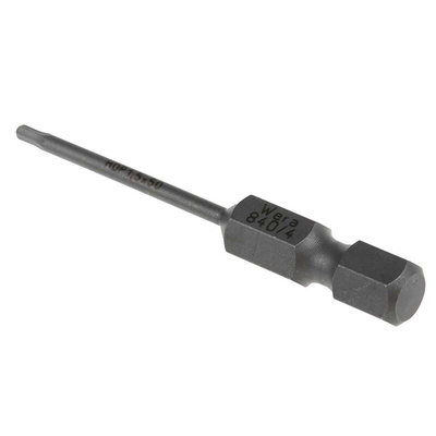 Wera Hexagon Screwdriver Bit, 1.5 mm Tip, 1/4 in Drive, Hexagon Drive, 50 mm Overall