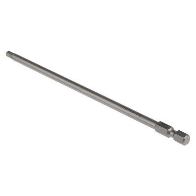 Wera Hexagon Screwdriver Bit, 4 mm Tip, 1/4 in Drive, Hexagon Drive, 152 mm Overall