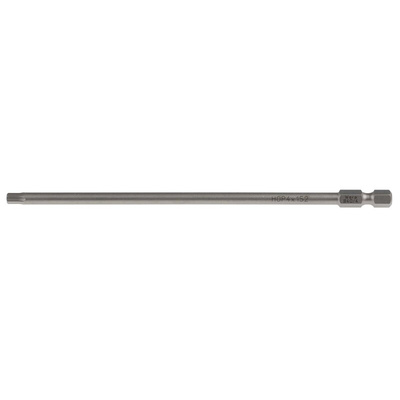 Wera Hexagon Screwdriver Bit, 4 mm Tip, 1/4 in Drive, Hexagon Drive, 152 mm Overall