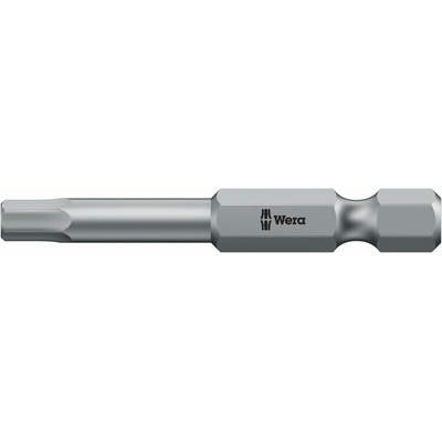 Wera Hexagon Plus BO Screwdriver Bit, 4 mm Tip, 89 mm Overall