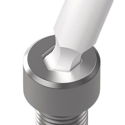 Wera Hexagon Screwdriver Bit, 5 mm Tip, 1/4 in Drive, Hex Drive, 89 mm Overall