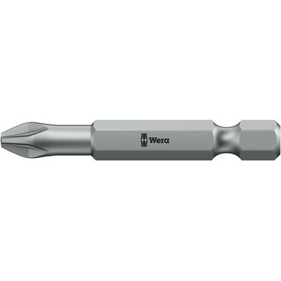 Wera Pozidriv Screwdriver Bit, PZ2 Tip
