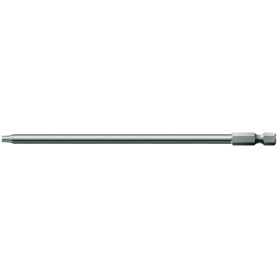 Wera Torx Screwdriver Bit, T15 Tip, 152 mm Overall