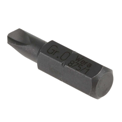 Wera Tri-Wing Screwdriver Bit, TW0 Tip