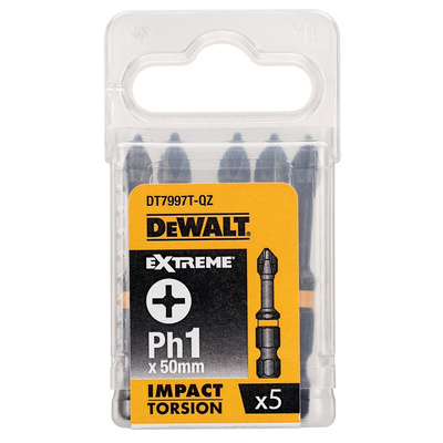 DeWALT Phillips Screwdriver Bit, PH1 Tip