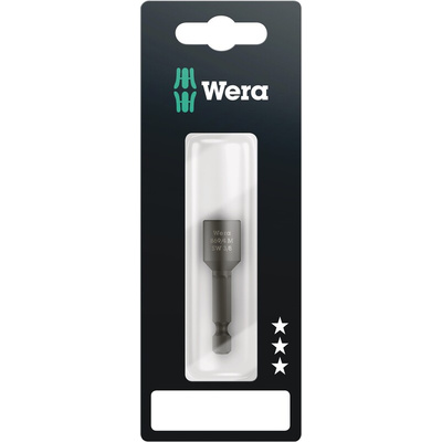 Wera Hexagon Screwdriver Bit, 3/8 in Tip