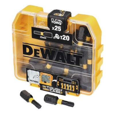 DeWALT Torx Screwdriver Bit, T20 x 25 mm Tip, 25 mm Overall