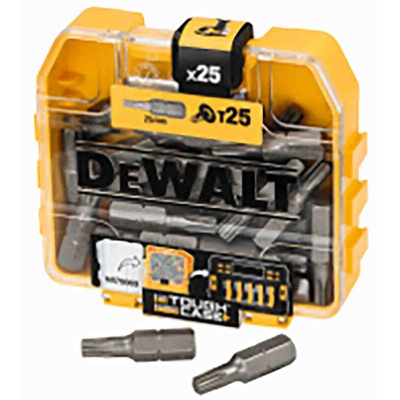 DeWALT Torx Screwdriver Bit, T25 x 25 mm Tip, 25 mm Overall
